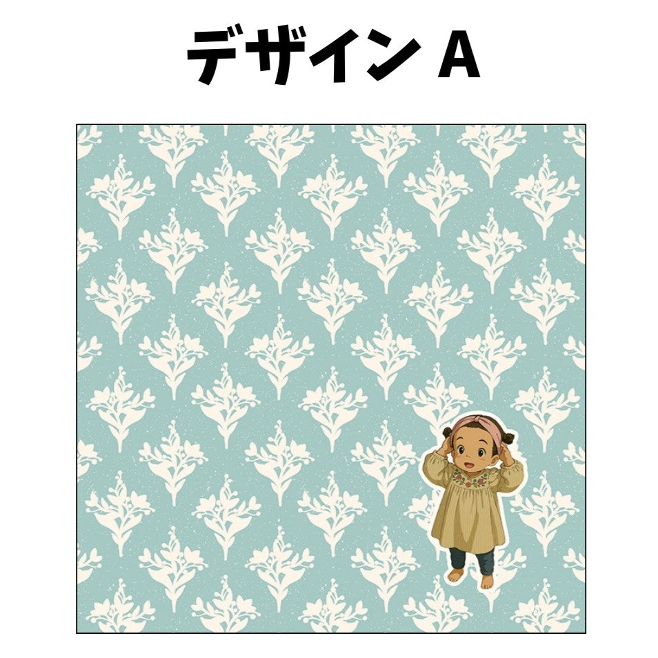 似顔絵 ハンドタオル