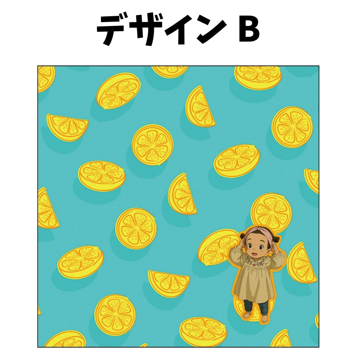 似顔絵 ハンドタオル