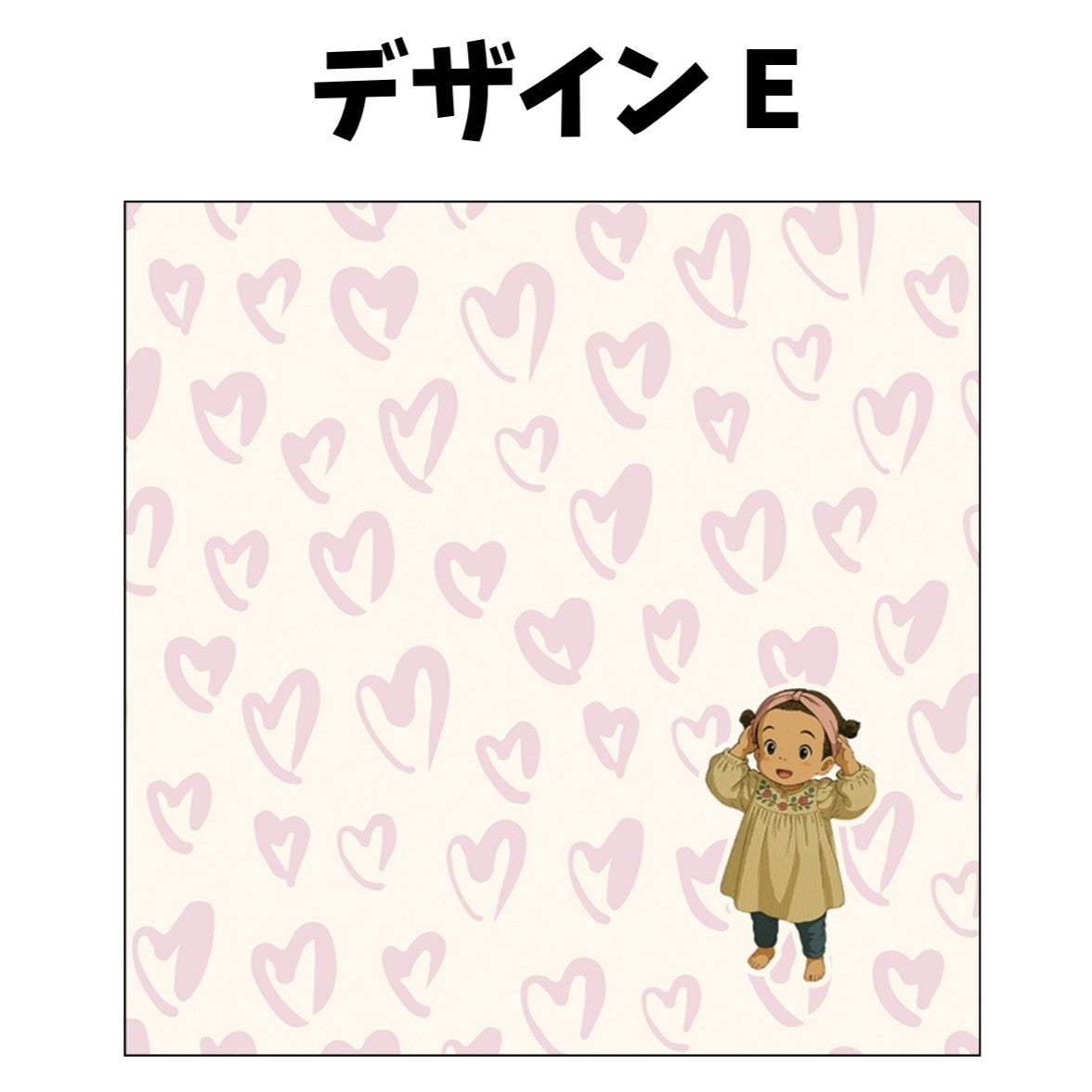 似顔絵 ハンドタオル