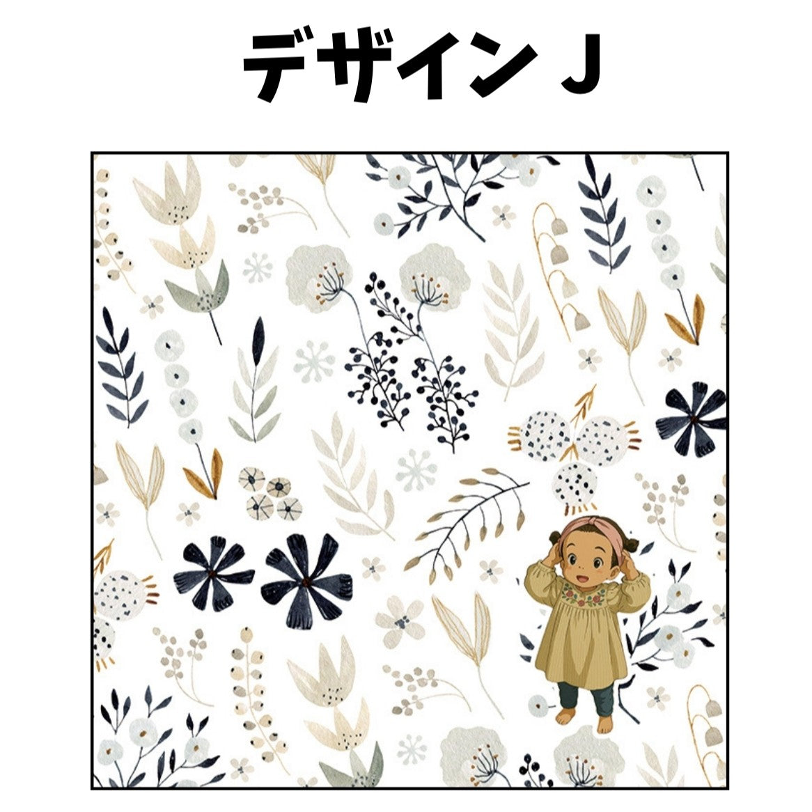 似顔絵 ハンドタオル