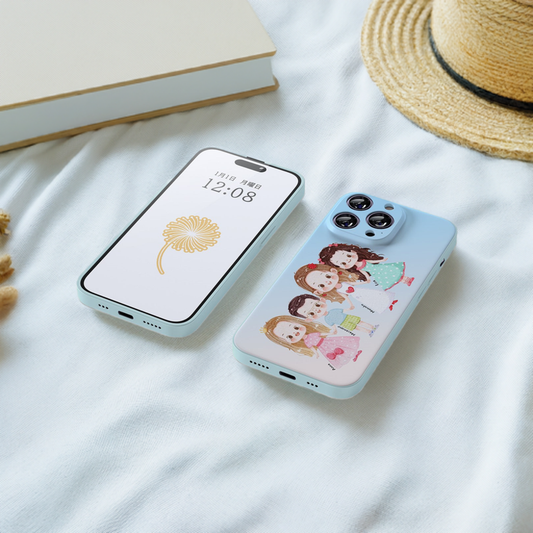 似顔絵 スマホケース