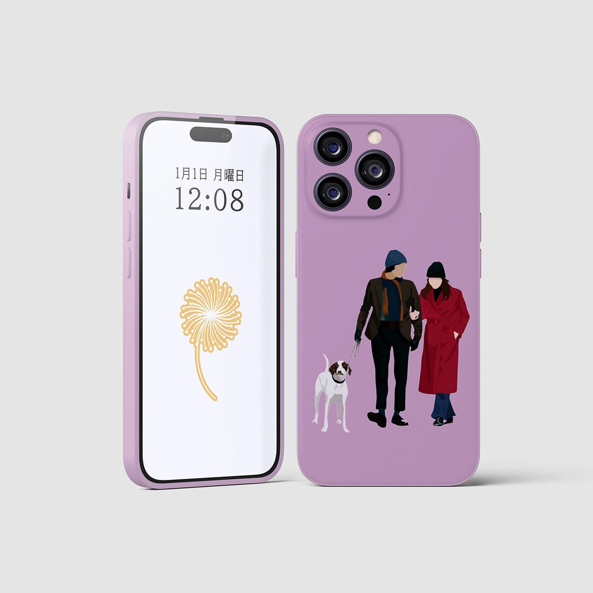 似顔絵 スマホケース