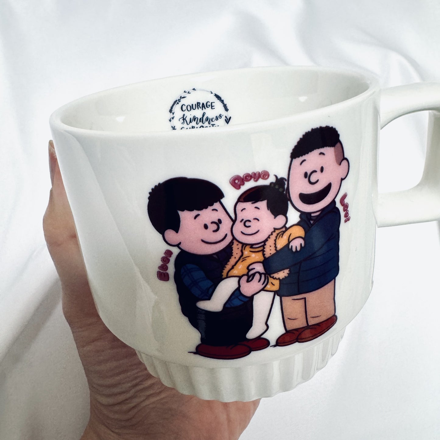 似顔絵 スタッキングマグ